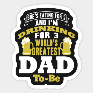 World Greatest Dad Sticker